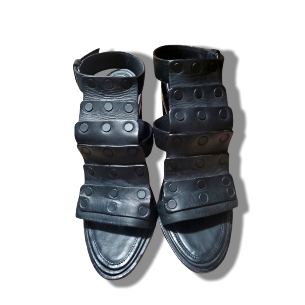 boho heeled sandals